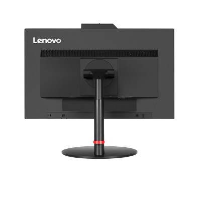 Lenovo ThinkVision T22v-10 1080p 21.5" VOIP IPS Monitor, Black Built-in Speakers, Webcam