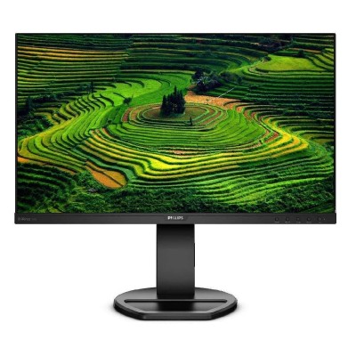 Philips 241B8QJEB 24" Frameless Monitor, Full HD 1080P, IPS Panel, HDMI/DisplayPort/Dvi-D/VGA, USB 3.0 Hub, Built-in Speakers