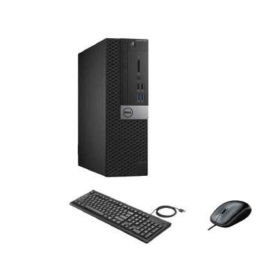 Dell OptiPlex 5050 Small Form Factor Intel Core i7-6th, 8GB RAM, 256GB SSD Desktop Computer - ( Renewed )