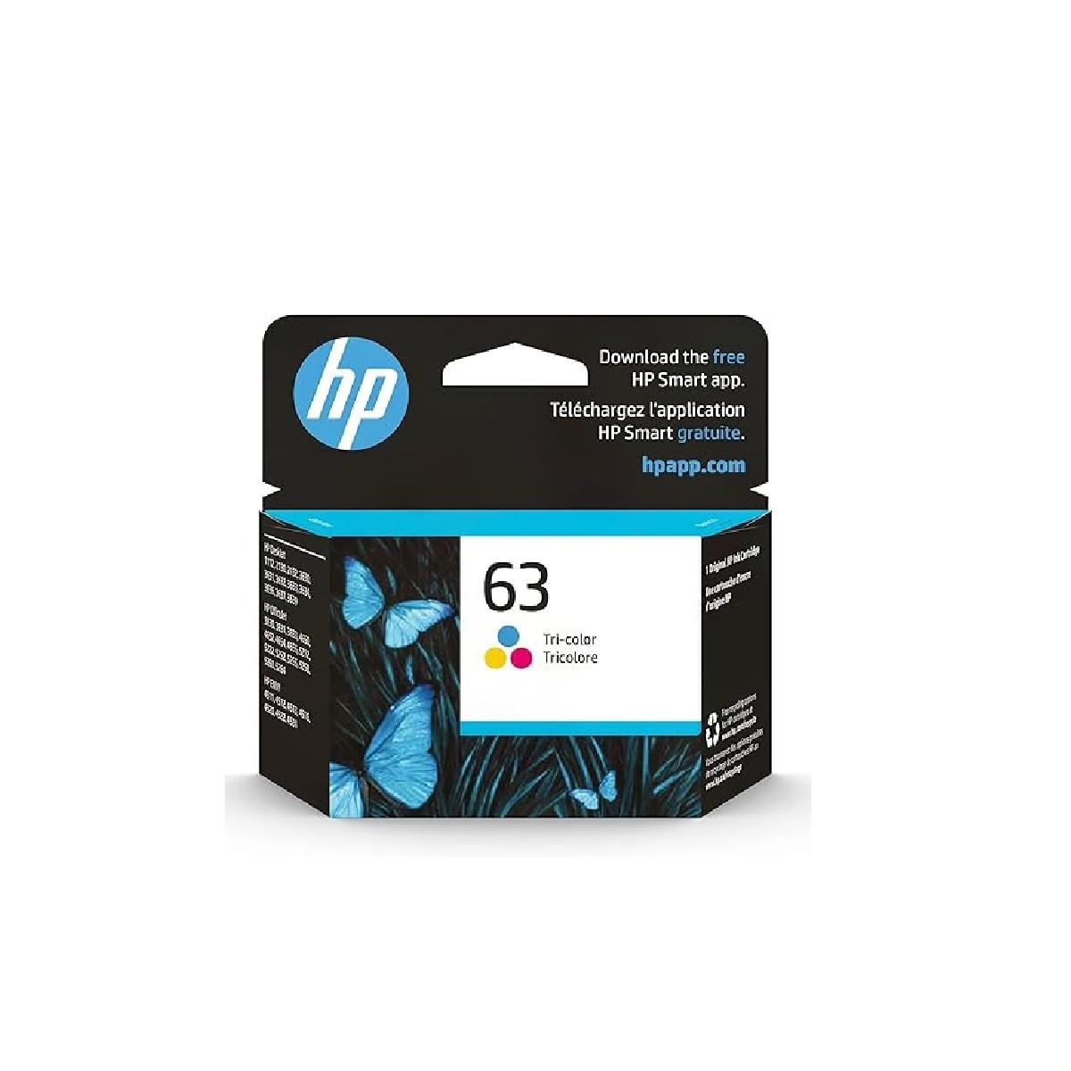 HP 63 Tri-color Original Ink Cartridge