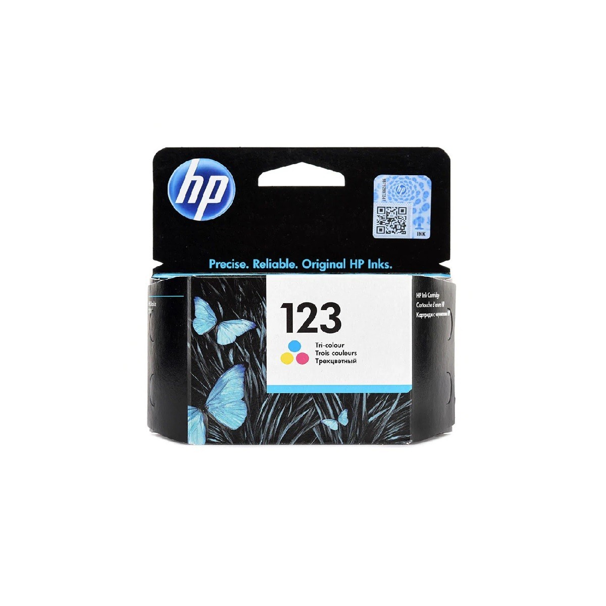 HP 123 Tri-Colour Original Ink Cartridge