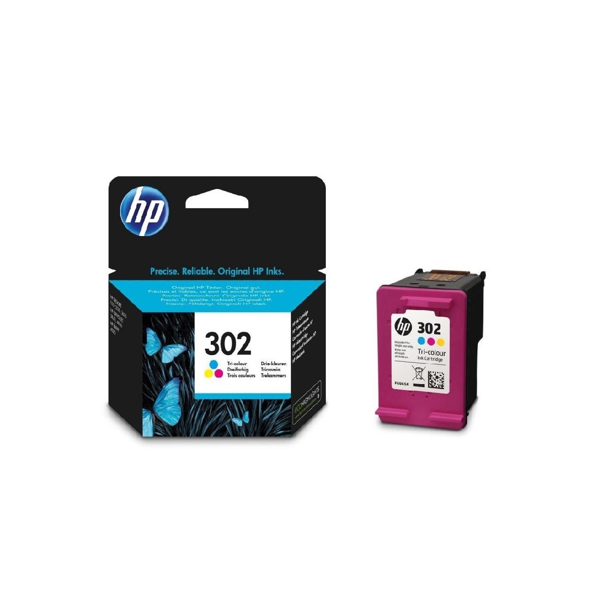 HP 302 Ink Genuine Tri-Colour Cartridge